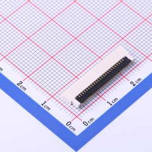 AFB04-S24FIA-HF FFC/FPC连接器 间距:0.8mm P数:24P 翻盖式 下接