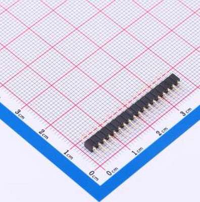 PZ200-1-18-Z-C 排针 1x18P 间距:2mm 圆针 直插 插件,P=2mm