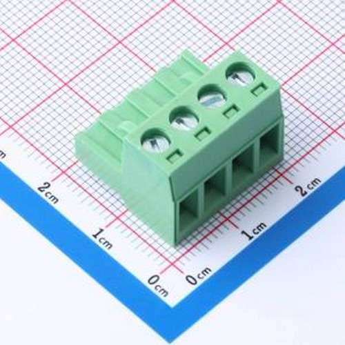 DB2EK-5.0-4P-GN-S 插拔式接线端子 5mm 排数:1 每排P数:4 绿色 P