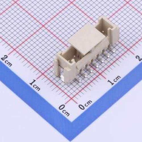 WAFER-HY2.0-7PLB 线对板针座 1x7P 间距:2mm 立贴 SMD,P=2mm