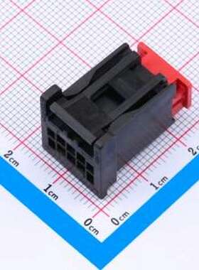 307001061 胶壳(线对板/线对线) 2x3P 2.54mm P=2.54mm