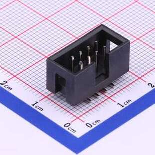 321008MG0CBK00A03 IDC刺破式连接器(牛角/简牛) 2.54mm 2x4P 排