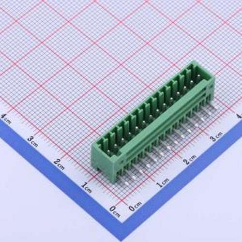 DB2ERC-2.54-14P-GN 插拔式接线端子 2.54mm 1x14P 排数:1 每排P
