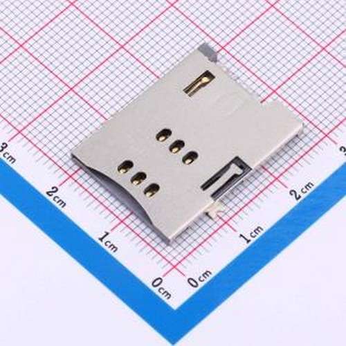 C7060-02 SIM卡连接器 自弹式 SMD