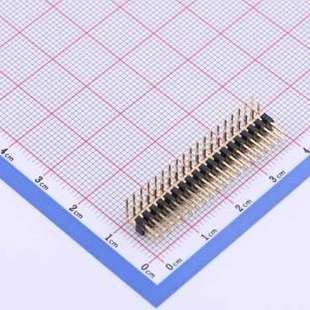 排针 2x19P 弯插 2x19I P=2mm 方针 C40D28 2mm X4621WR 间距