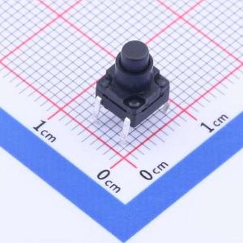 K2-1839DQ-K4SW-02 轻触开关 6.2x6.2x9 带胶套插件防水开关 插件