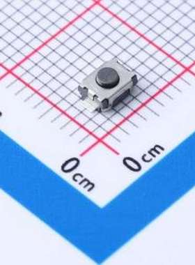 TS342A2P 160gf 021 轻触开关 正按小龟 3*4*2mm 两脚不带柱 160g