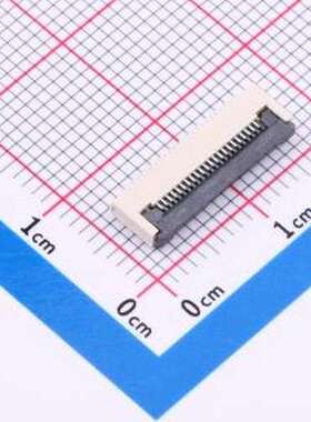 BX-FPC05-2H22PX FFC/FPC连接器 间距:0.5mm P数:22P 翻盖式 下接