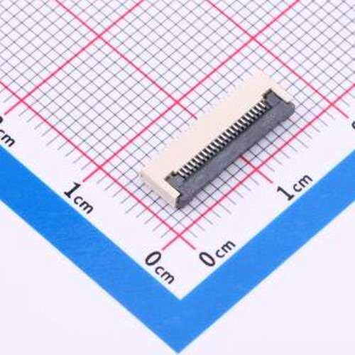 BX-FPC05-2H22PX FFC/FPC连接器 间距:0.5mm P数:22P 翻盖式 下接