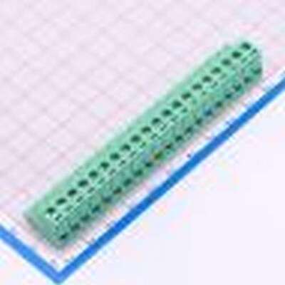 MX2EDGK-5.08-20P-GN01-Cu-Y-A 插拔式接线端子 5.08mm 1x20P 排
