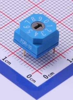 FDR-10 旋转编码器 F系列 微型旋转编码开关 插件