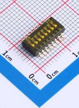 DSP-DSHP08TSGET 拨码开关 德崧1.27系列拨码开关 SMD-16P,11.7x5