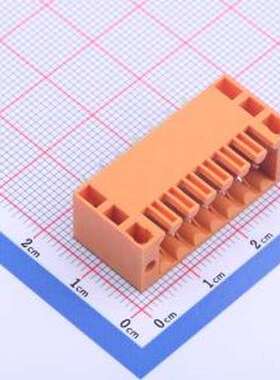 KF2EDGEVM-3.5-2*7P 插拔式接线端子 螺丝固定 3.5mm 插件,P=3.5m