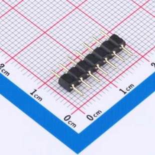 间距 P=2.5 C35D35 插件 方针 2.54mm 1x7P 排针 1000 X5511WV