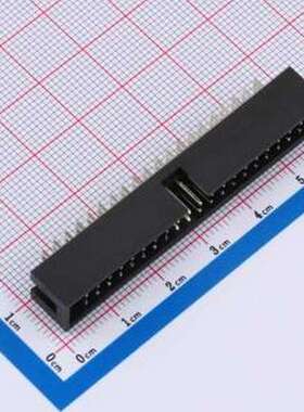 IDC2.54-UP1S-20A IDC刺破式连接器(牛角/简牛) 间距2.54 双排 直