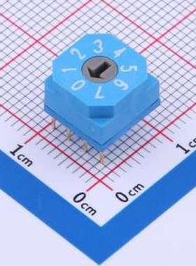 FDR-08 旋转编码器 F系列 微型旋转编码开关 插件,10x10mm