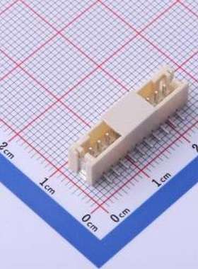 FWF20003-S10S24W5M 线对板针座 1x10P 间距:2mm 立贴 SMD,P=2mm