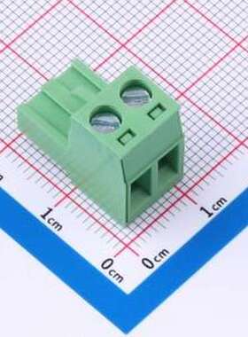 DB2EK-5.0-2P-GN-S 插拔式接线端子 5mm 排数:1 每排P数:2 绿色 P