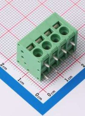 MX205R-5.0-04P-GN01-Cu-A 弹簧式接线端子 5mm 每排P数:4 排数:1