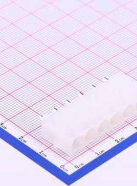 HX63080-6AN 线对板针座 1x6P 间距:6.35mm 直插 插件,P=6.35mm