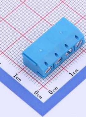 DB301V-5.0-4P-BU-S 螺钉式接线端子 DB301V-5.0-4P-BU-S P=5mm