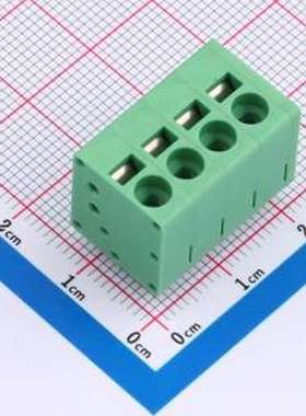 MX205V-5.0-04P-GN01-Cu-A 弹簧式接线端子 5mm 每排P数:4 排数:1