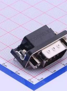 DS1037-09MNAKT74-0CC D-Sub/VGA连接器 D-Sub 公 P数:9P 黑色 弯