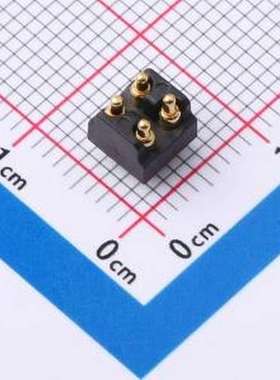 YZP0118-20063-04025-02 Pogo Pin弹簧探针连接器 4pin插件弹簧顶