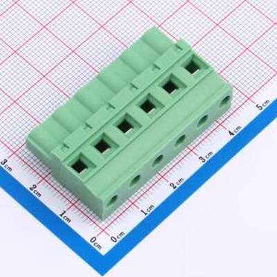 KF2EDGKB-7.62-6P 插拔式接线端子 KF2EDGKB-7.62-6P P=7.62mm