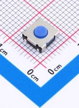 TS-1158UB-C-A-BL 轻触开关 6.6*6.5*3.1mm 立贴 轻触开关 SMD