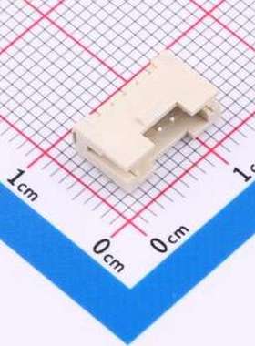 HDGC1508WRA-S-5P 线对板针座 DHGC1.5带扣卧贴 5P SMD,P=1.5mm,