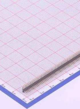 1.27-1*50P弯针 排针 间距:1.27mm 1x50P 弯插 方针 弯插,P=1.27m