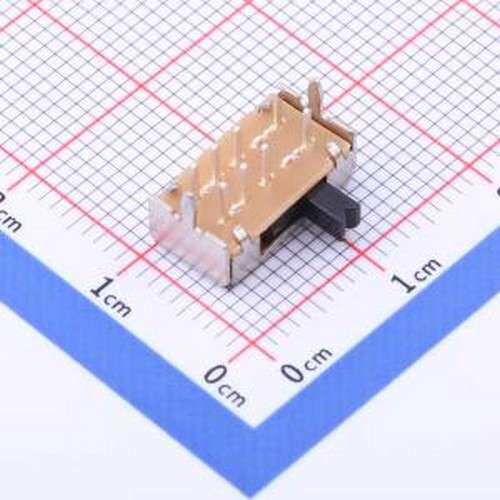 SK-23D07-G030 滑动开关 柄长3mm 卧插三档 滑动开关 弯插-10P,12