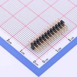 排针 2x12P 插件 2x12I P=2mm 方针 C40D28 2mm X4621WV 间距
