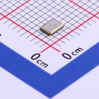 7U25000E10UCG 无源晶振 25MHz ±10ppm 10pF SMD3225-4P