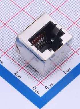 X02ADGWA1D4B008 以太网连接器(RJ45 RJ11) 直插 不带LED 插件