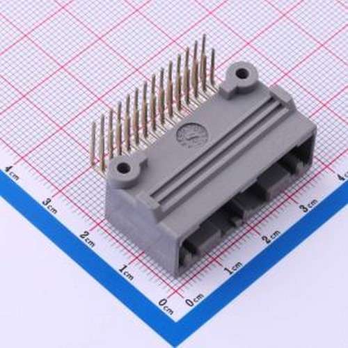 MX34028NF2 线对板针座 2x14P 间距:2.2mm 弯插 弯插,P=2.2mm(交