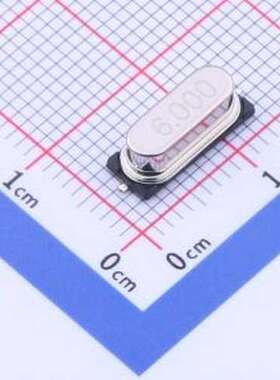 S1T60000ZWJAC 无源晶振 6MHz ±20ppm 20pF HC-49S-SMD