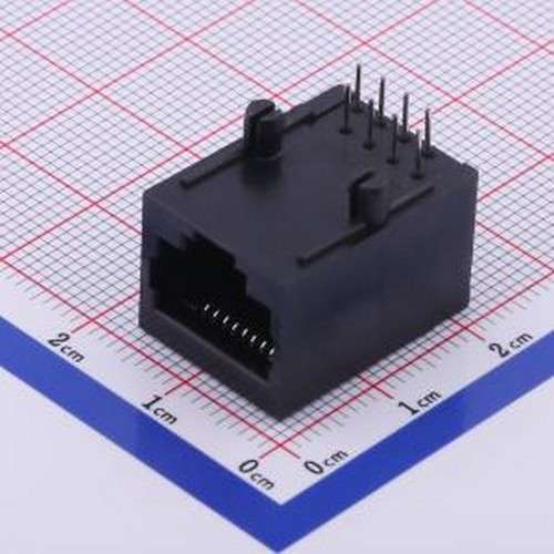 DS1128-05-S8B8P 以太网连接器(RJ45 RJ11) 不带LED 插件