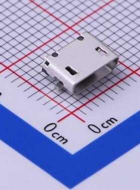 FUS479-FSBK6M USB连接器 Micro USB 卧贴 5触点 母座 SMD