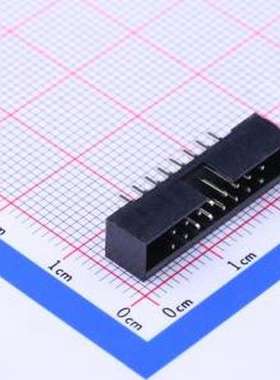 2.0-2*8P直简牛 IDC刺破式连接器(牛角/简牛) 2mm 2x8P 排数:2 每