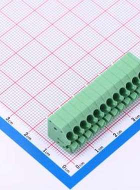 1985292 弹簧式接线端子 3.5mm 每排P数:12 排数:1 插件,P=3.5mm