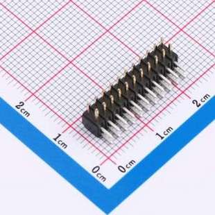 排针 2x11P 插件 2x11B P=2mm 方针 C40D28 2mm X4621WR 间距