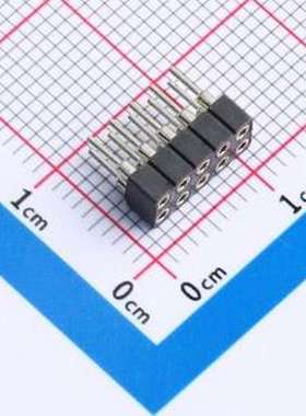 XDM200C-2-05-Z-2.8-G0 排母 2x5P 间距:2mm 直插 插件,P=2mm