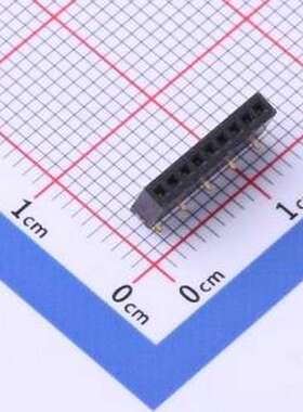 X1311FVS-09-C43D35R1 排母 间距:1.27mm 1x9P 立贴 SMD,P=1.27mm