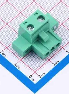 MX2EDGKM-7.62-02P-GN01-Cu-Y-A 插拔式接线端子 MX2EDGKM-7.62-2