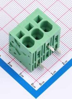 KF205RB-7.5-3P 弹簧式接线端子 KF205RB-7.5-3P P=7.5mm