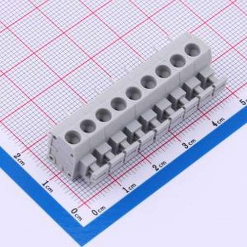 DB260-5.0-9P-GY 弹簧式接线端子 DB260-5.0-9P-GY 插件,P=5mm