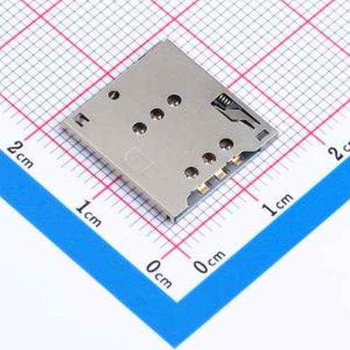 SMC-231-ARP7 SIM卡连接器 自弹式 MicroSIM卡 卡座 SMD