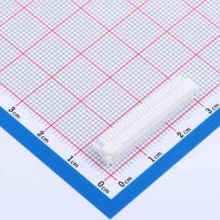 SHLD-50Y 胶壳(线对板/线对线) 2x25P 1mm P=1mm